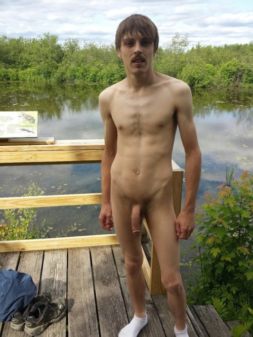 naked in nature and home