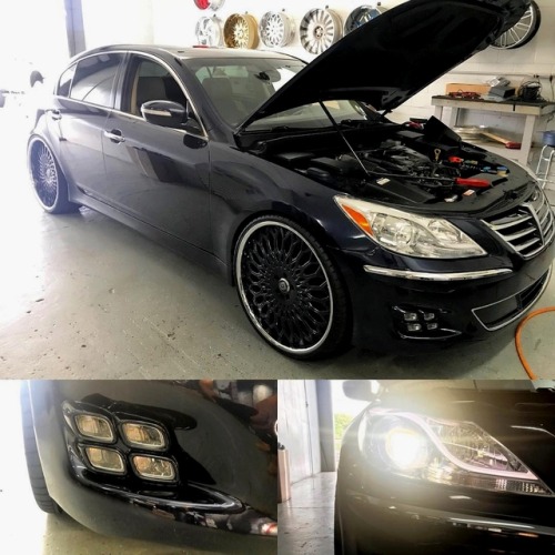 One of the loudest and custom Genesis Sedan’s in and around...