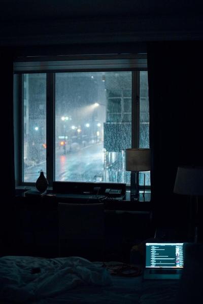 Rainy night in New York