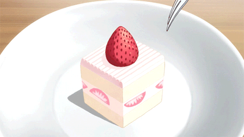 anime cake gif | Tumblr
