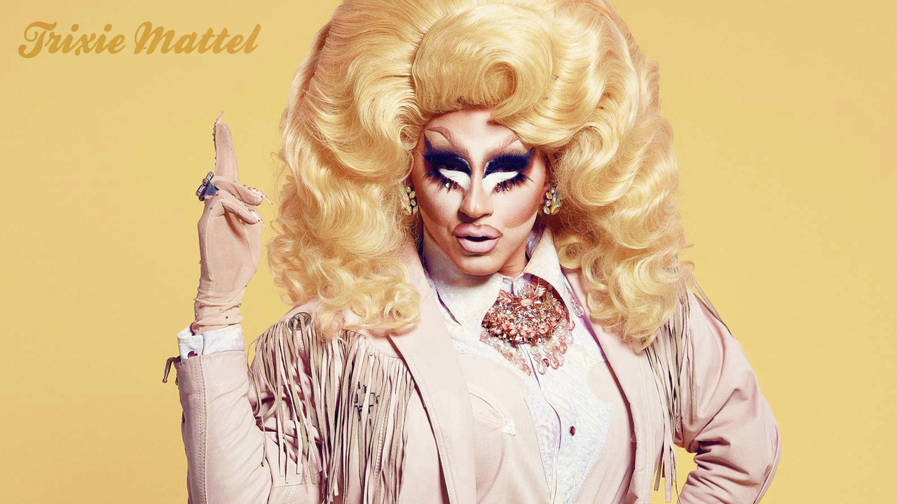 Gigi Edits Trixie Mattel Wallpaper Laptop Computer Love A