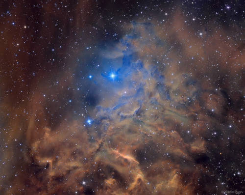 just–space:AE Aurigae and the Flaming Star Nebula : Why...