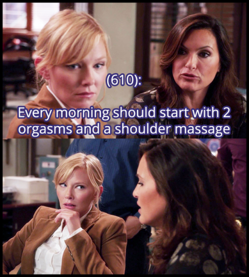 Texts From Last Night Olivia Benson and Amanda Rollins Style