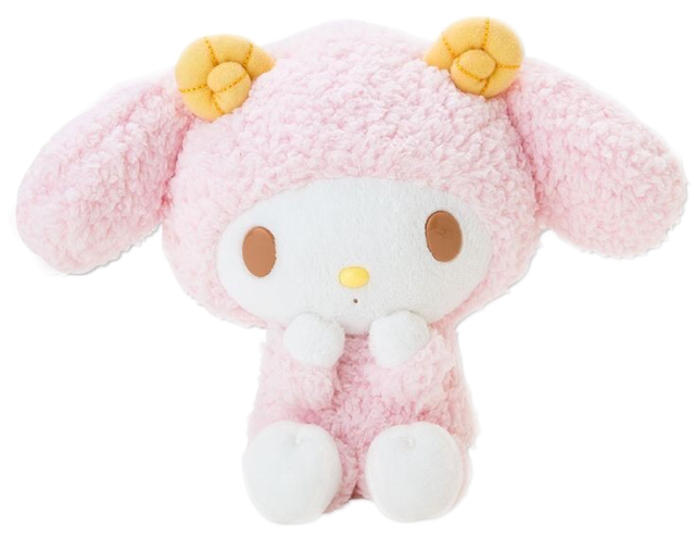 sanrio plush transparent