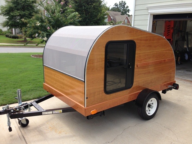 Our new 5x8 Hybrid Convertible Teardrop Camper is... - Hillcrest ...