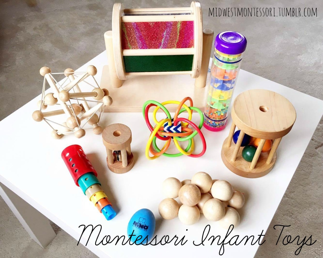 Midwest Montessori — Montessori infant toys 36 months onward