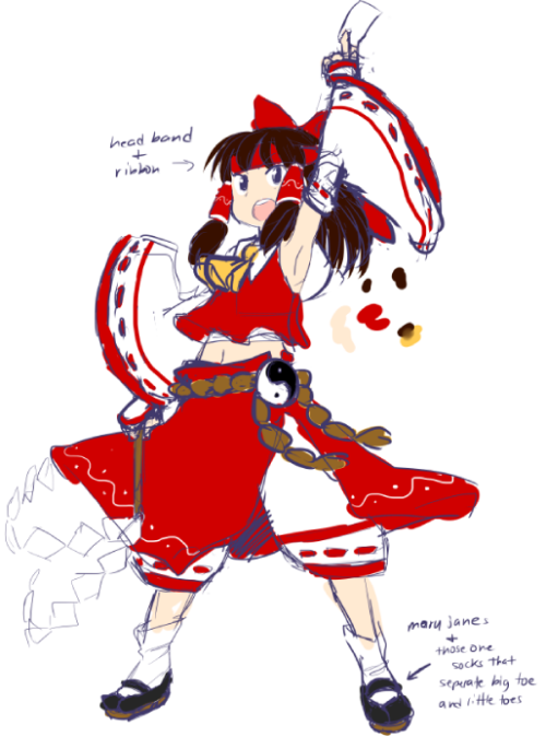 hakurei reimu on Tumblr