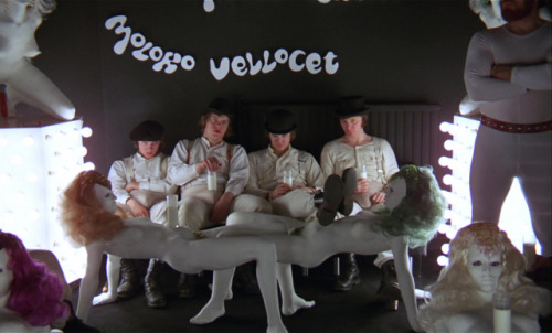 ozu-teapot:A Clockwork Orange | Stanley Kubrick | 1971Malcolm...