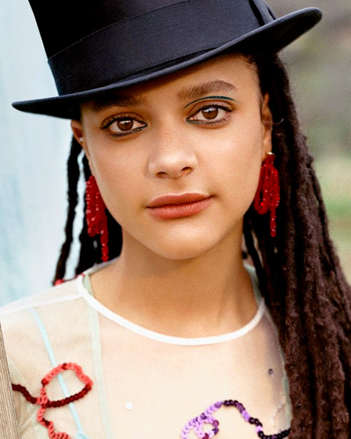 elslehughes:Sasha Lane photographed by Scott Trindle for Allure,...