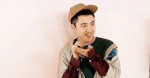 Image result for kyungsoo cute gif