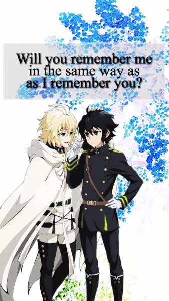 Owari No Seraph Lockscreen Tumblr