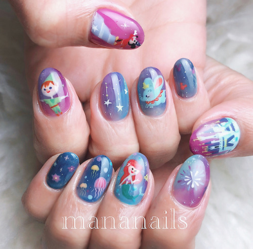 Mickey Mouse Nail Design Tumblr