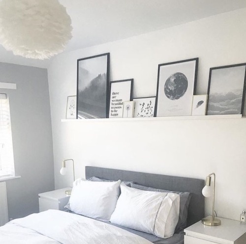 bedroom  white  gray  Tumblr 
