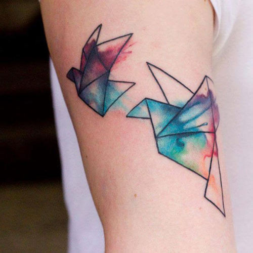 omg-thatfreakingawsome:OMG | Watercolor Tattoos | 7.17.2015