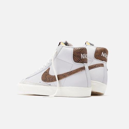 nike blazer mid 77 vintage reptile white