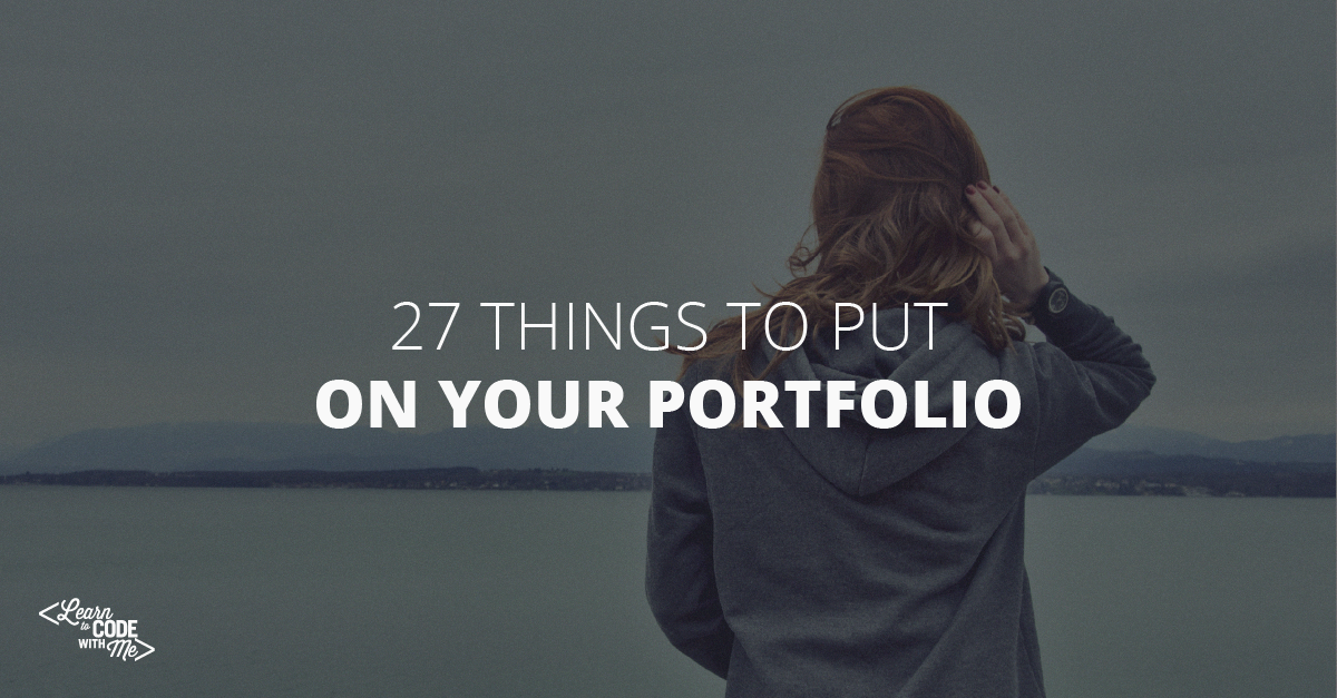 Learn to Code With Me — Building an online portfolio and stuck? Then you...