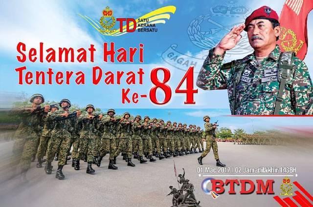 Tauke Kereta — Selamat Hari Tentera Darat ke-84 kepada 