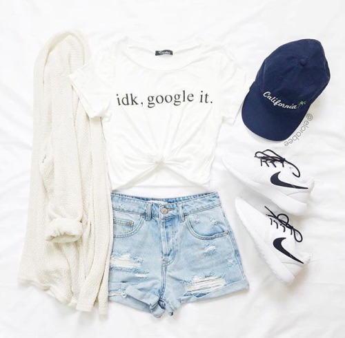 white t shirt on Tumblr