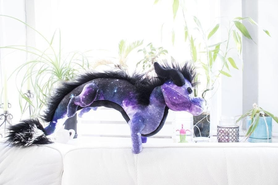 galaxy dragon plush