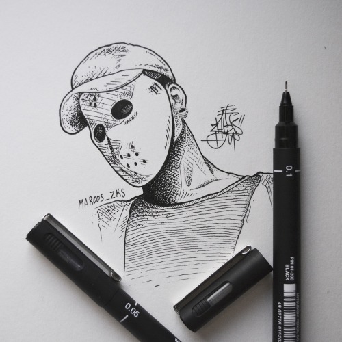 zksart:SKI MASK THE SLUMP GOD // Instagram: marcos_zks