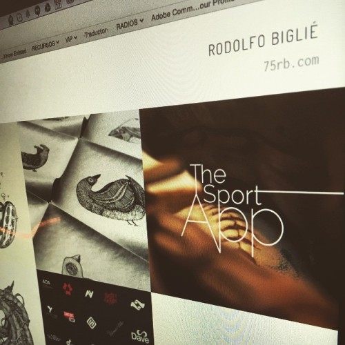 www.75rb.com is alive!!! ||| #portfolio #design #illustration...