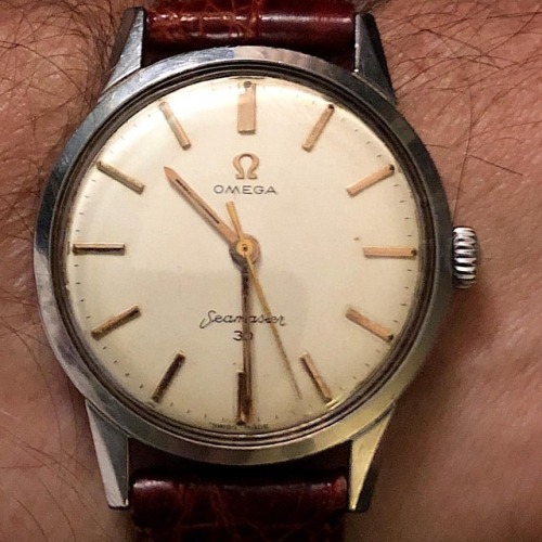 Circa 1961 Omega Seamaster 30 cal 286 #watch #womw #watchnerd...