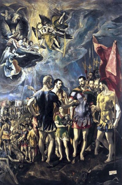 Estética.
No he podido ver todavía la exposición de Toledo para celebrar el aniversario del Greco, ese genio que se atrevía a pintar su propio interior en cada obra. En parte es porque no he tenido tiempo. Y en parte es porque me estomaga la chusca...