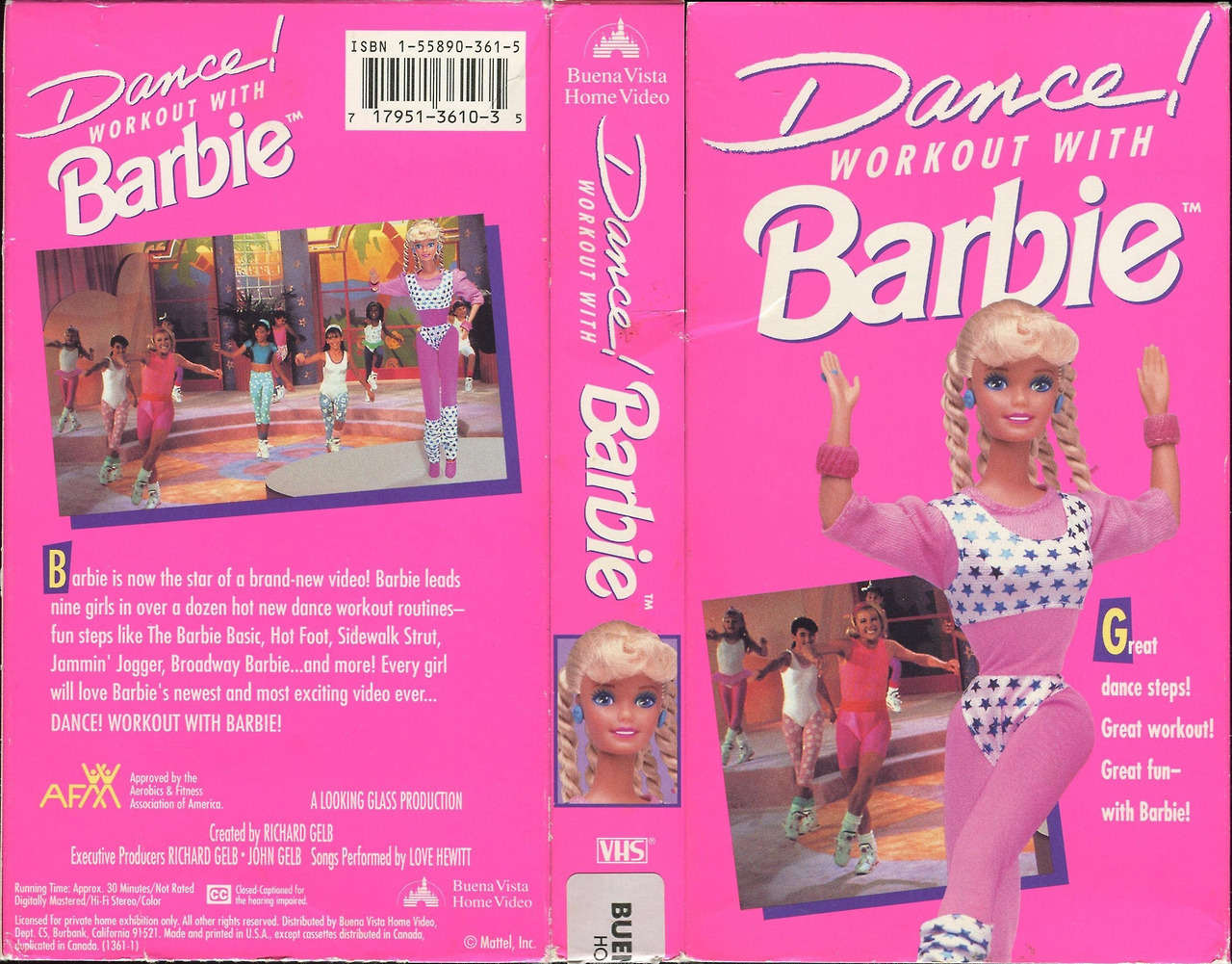 exercise barbie 80's