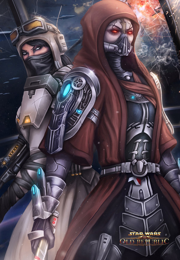 Kaizers Artboard Some Fan Art For The Game Swtor Star.