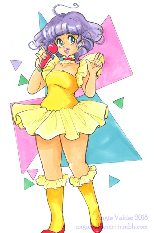 angievaldezart:Mahoutober Day 1: Favorite Magical Girl80′s...