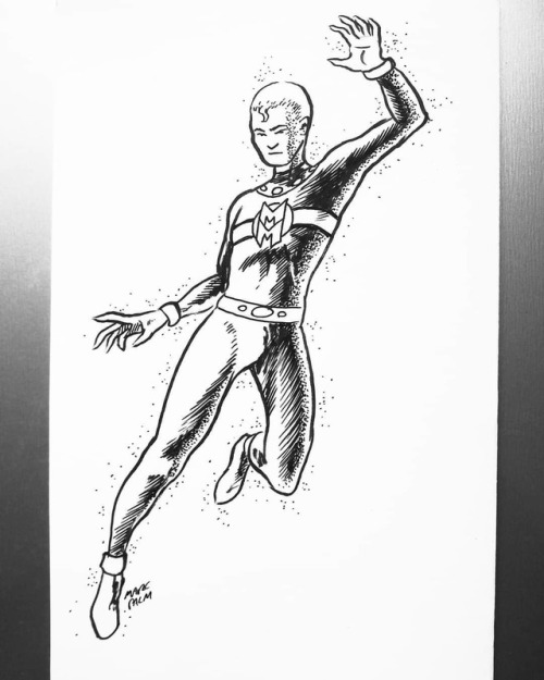 Any Miracleman fans? $20 for this 5.5x8.5 drawing. DM me!...