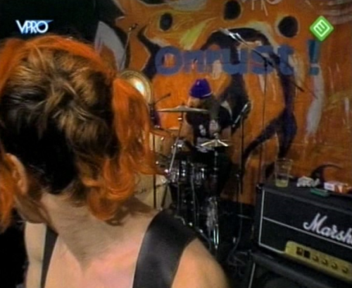 viviendollheart:John Frusciante’s red hot chili hair