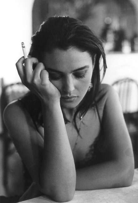 highvolumetal:Monica Bellucci in Sicily, Italy , 1991....