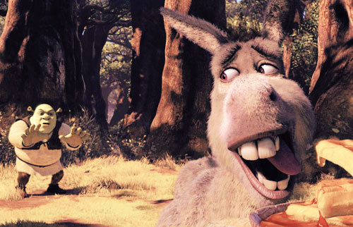 Funky MBTI in Fiction — Shrek: Donkey [ESFJ]