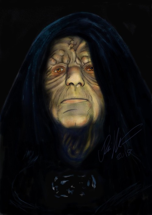 Sheev PalpatineArt by Riku Forsman