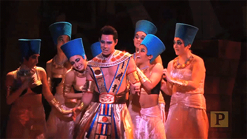 Image result for joseph and the amazing technicolor dreamcoat gif