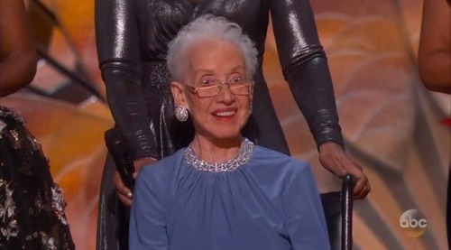 weavemama:It took 40 years for Katherine Johnson to finally...