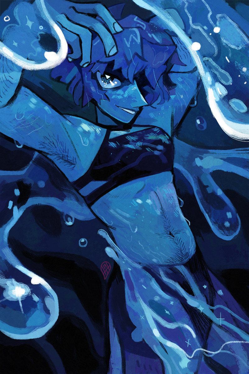 I said I was painting another Lapis because I am weak and gay and I MEANT IT!!!! ;;; w ;;; 💖💖💖💖 Stay hydrated babes and happy saturday!! 😚💖💖💖💖💦💦💦💦🌸🌸🌸🌸🌸