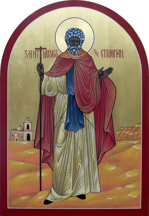 acatholicvibe:August 28 - Saint Moses The Ethiopian“If a...