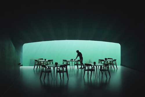 itscolossal:Europe’s First Underwater Restaurant Doubles as a...