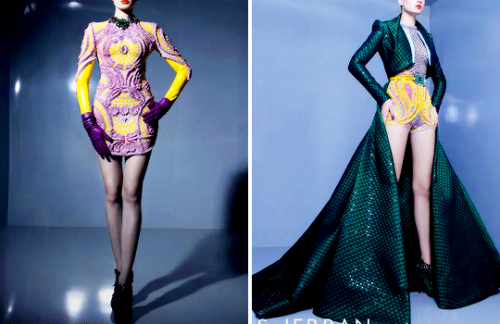 repedcinderella:NICOLAS JEBRAN Couture Fall 2013