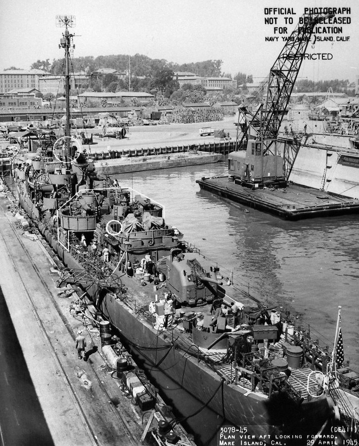 CV-16 - John C. Butler-class destroyer escort USS Stafford...