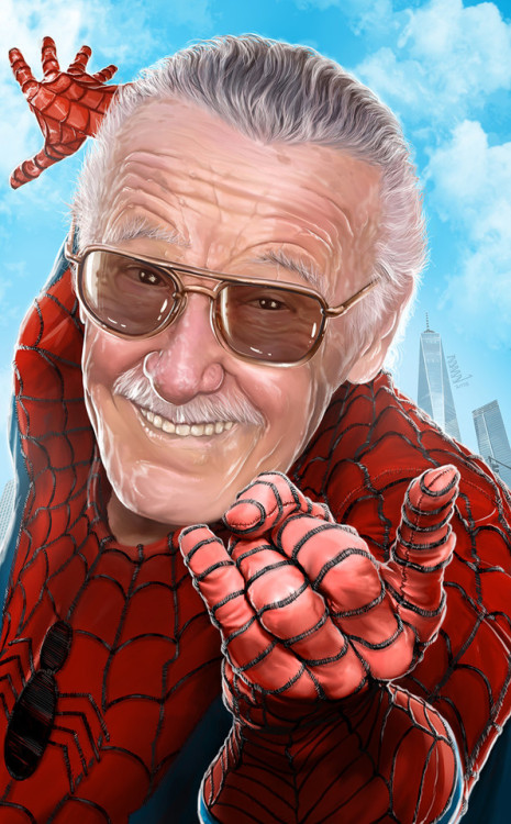 Stan-Lee by Lawrence Mann