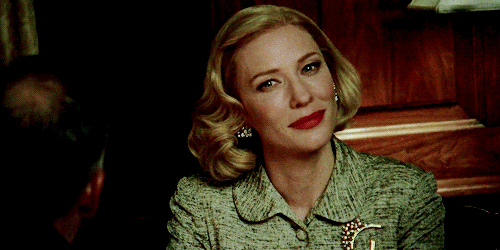 Cate Blanchett as Carol gif