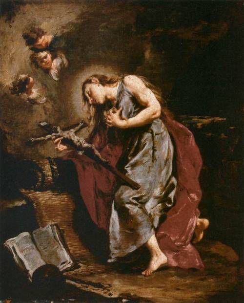 Giambattista Pittoni - The Penitent Magdalene, 1740. 