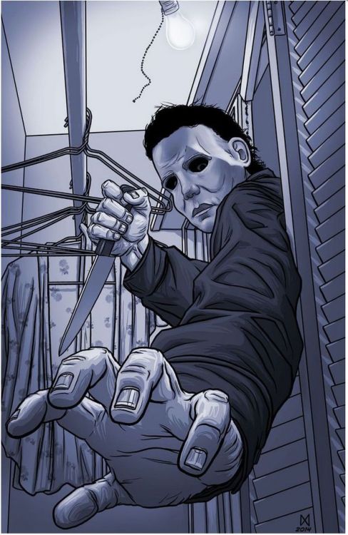 quasilucid:Happy Friday the 13th!Slashers by Big Mike Walton...