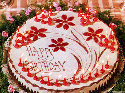 Birthday Cake On Fire Gif Gif