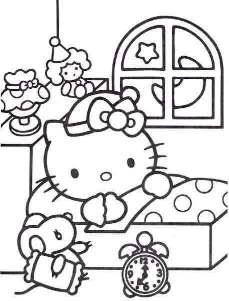 Hello Kitty Coloring Pages Tumblr