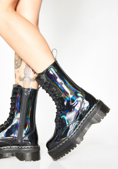 holo doc martens