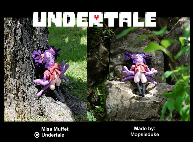 undertale muffet plush